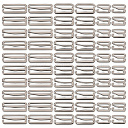 60Pcs 3 Style Number 9 Shaped Alloy Bra Strap Hooks for Sewing, Bikini Halter Swimsuit Tops, Lingerie Rings, Gunmetal, 10~12.5x15.5~28.5x1~1.5mm, Inner Diameter: 11~24x1.8~3mm, 20pcs/style(DIY-GF0009-30B)