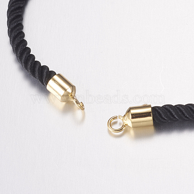 Nylon Twisted Cord Bracelet Making(MAK-F019-04G)-2