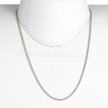 304 Stainless Steel Rolo Chain Necklaces(X-NJEW-JN01228-02)-3