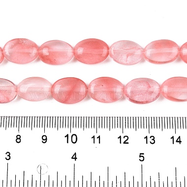 Cherry Quartz Glass Beads Strands(G-M206-35)-5