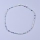 Natural Fluorite Beaded Necklaces(NJEW-K114-A-A16)-1