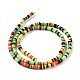 Handmade Polymer Clay Beads Strands(CLAY-R089-3mm-002)-3
