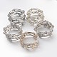 More Loops Glass Beads Wrap Bracelets(BJEW-JB02043)-1