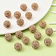 Pave Disco Ball Beads(X-RB-Q195-14mm-246)-5