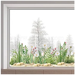 Electrostatic PVC Window Sticker, for Window Home Decoration, Other Plants, 390x1180mm(DIY-WH0457-002)