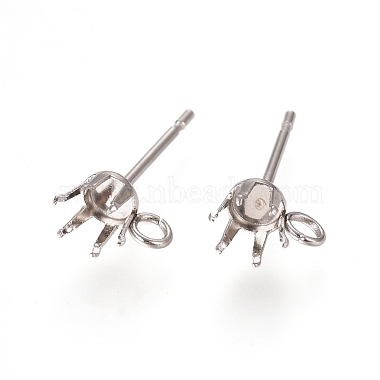 Stainless Steel Color Others 304 Stainless Steel Stud Earring Findings