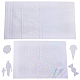 arricraft 20листы 5 в стиле opp пластиковые прозрачные голографические ламинированные листы(DIY-AR0002-19)-1