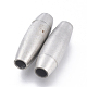 304 Stainless Steel Magnetic Clasps with Glue-in Ends(STAS-D242-02P-B)-1