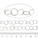 Rack Plating Brass Hexagon Link Chains(CHC-N009-03P)-3