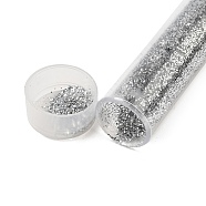 Plastic Glitter Powder Fillers, UV Resin Filler, Epoxy Resin Mold Filling Material, for DIY Resin Craft Making, Dark Gray, 75.5x12mm(AJEW-H144-01B)