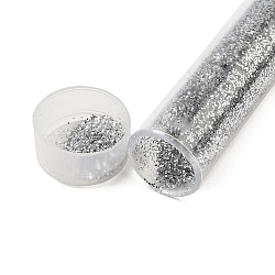 Plastic Glitter Powder Fillers, UV Resin Filler, Epoxy Resin Mold Filling Material, for DIY Resin Craft Making, Dark Gray, 75.5x12mm(AJEW-H144-01B)