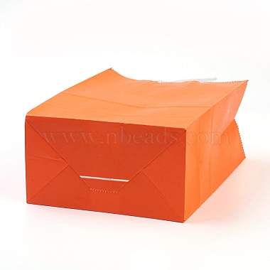 Pure Color Kraft Paper Bags(AJEW-G020-A-08)-3