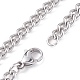 304 Stainless Steel Curb Chains Necklace for Men Women(NJEW-JN03846-03)-5