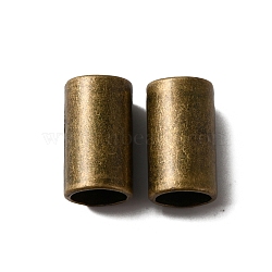 Alloy Cord Ends, End Caps, Column, Antique Bronze, 13.5x7.5mm, Hole: 4.5mm, Inner Diameter: 6mm(FIND-WH0128-68G)