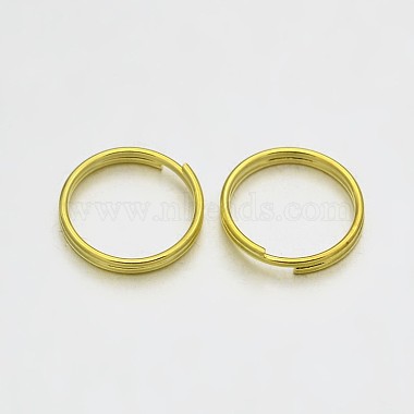Brass Split Rings(KK-E647-09G-9mm)-2