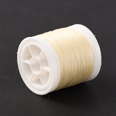 0.1mm Antique White Polyester Thread & Cord