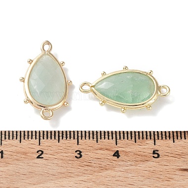 Natural Fluorite Connector Charms(G-G012-05G-08)-4