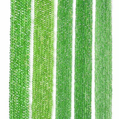 perles en verre plaquent brins(EGLA-A044-T3mm-B11)-2