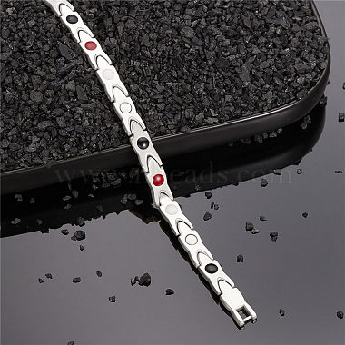 SHEGRACE Stainless Steel Watch Band Bracelets(JB653A)-2