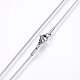 304 Stainless Steel Snake Chain Necklaces(NJEW-F226-01P-01)-2
