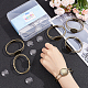 DIY Blank Dome Bangle Making Kit(DIY-NB0008-11)-3