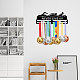 Word Never Give Up Fashion Iron Medal Hanger Holder Display Wall Rack(ODIS-WH0021-339)-6