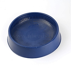 Plastic Pigeon Nest Bowl, Hollow Hanging Cage, Eggs Hatching Tool, for Pigeon Quails Small Birds, Prussian Blue, 260x58mm(AJEW-WH0182-91)