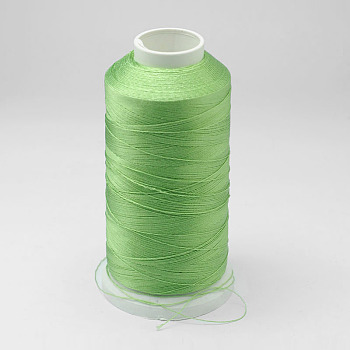 Nylon Thread, For Tassel Making, Yellow Green, 0.3mm, about 1093.61 yards(1000m)/roll