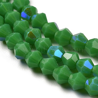 Opaque Solid Color Imitation Jade Glass Beads Strands(EGLA-A039-P4mm-L08)-3