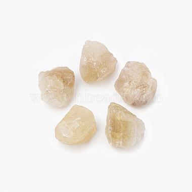 15mm Nuggets Citrine Beads