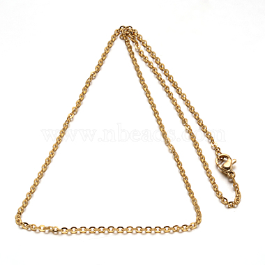 304 Stainless Steel Cable Chain Necklace(STAS-L164A-01)-3