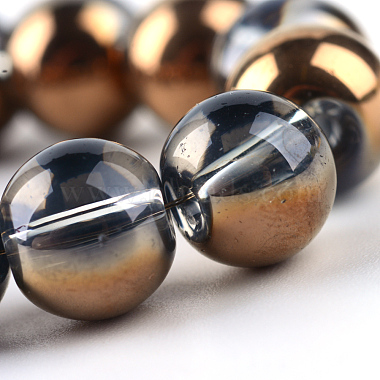 Half Plated Glass Beads Strands(EGLA-Q062-8mm-C02)-4