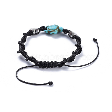 Adjustable Eco-Friendly Korean Waxed Polyester Cord Braided Bead Bracelets Sets(BJEW-JB04424)-5