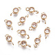 Brass Micro Pave Clear Cubic Zirconia Links Connectors(KK-S359-145C-RS)-1
