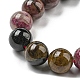 Chapelets de perles en tourmaline naturelle(G-C076-8mm-10)-5