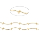 Brass Curved Bar Link Chains(CHC-M025-12G)-2