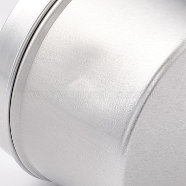 (Defective Closeout Sale: Scratched) Round Aluminium Tin Cans(CON-XCP0001-80P)-4