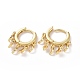 Brass Huggie Hoop Earrings(EJEW-K083-44G)-4