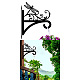 Iron Hanging Plant Hanger Bracket(HJEW-WH0095-013)-9