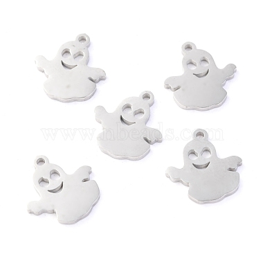 Stainless Steel Color Ghost 304 Stainless Steel Charms