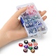 70Pcs 10 Colors Transparent Resin European Beads(RPDL-YW0001-05)-5