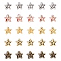 6mm Star Alloy Beads(TIBEB-PH0004-78-RS)