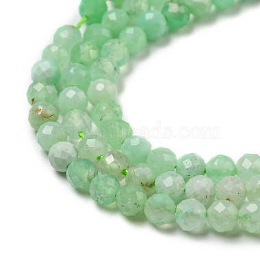 perles de chrysoprase naturelles(G-A097-A16-03)-4