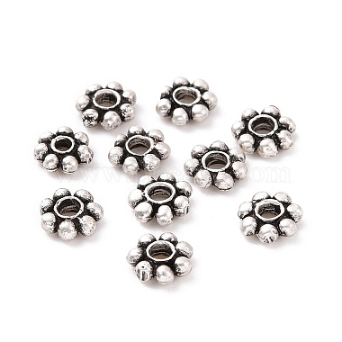 925 Sterling Silver Bead Caps(STER-D036-20AS-03)-3