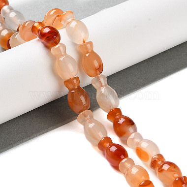 Natural Agate Beads Strands(G-H024-E01-01)-2