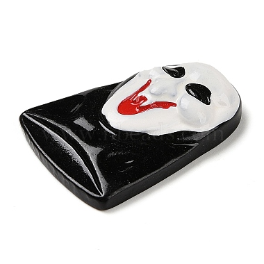 Ghost Mask Halloween Opaque Resin Decoden Cabochons(RESI-R446-02D)-2
