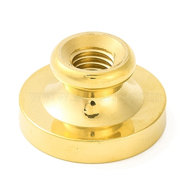 Golden Tone Round Wax Seal Brass Stamp Heads(AJEW-Z034-01G-02)-3