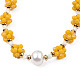 Bracelet coulissant tressé en perles naturelles et verre(BJEW-N018-01D)-3