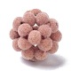 Flocky Resin Woven Beads(RESI-F025-01A)-2