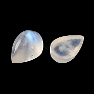 Natural Rainbow Moonstone Cabochons, Grade A, Teardrop, 15~20x10~14.5x6~8mm(G-NH0026-02B)